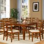 Parfait  Square Gathering Dining Table-54"x36"/54"x 30H. Extension leaf. SKU: PFL07-T-SABR