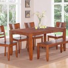 Lynfield Rectangular Dining Table in Espresso -Table Size 36"x54"/60". SKU: LY-T-ESP with No Chairs