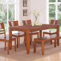 Lynfield Rectangular Dining Table in Espresso -Table Size 36"x54"/60". SKU: LY-T-ESP with No Chairs