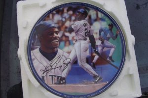 Ken Griffey Jr "Most Valuable Player" Collector's Plate
