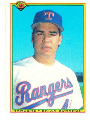 1990 Bowman Brian Bohanan Rookie Card