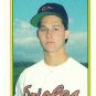 1990 Bowman Chris Myers Rookie Card