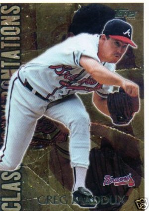 1996 Topps "Class Confortation" Greg Maddux