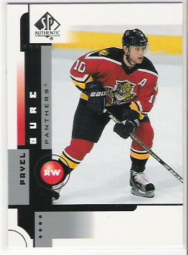 2001-02 SP Authentic Pavel Bure  SAMPLE