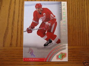 2001-02 SPx Steve Yzerman  SAMPLE