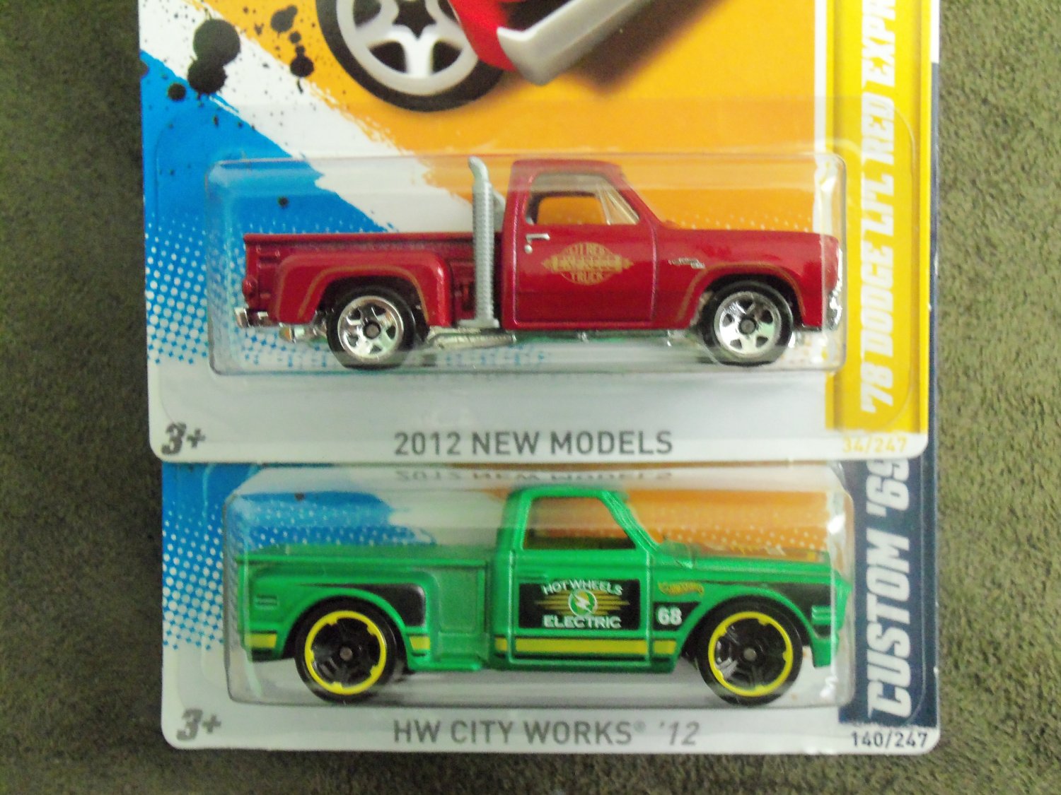 hot wheels 78 dodge lil red express pickup
