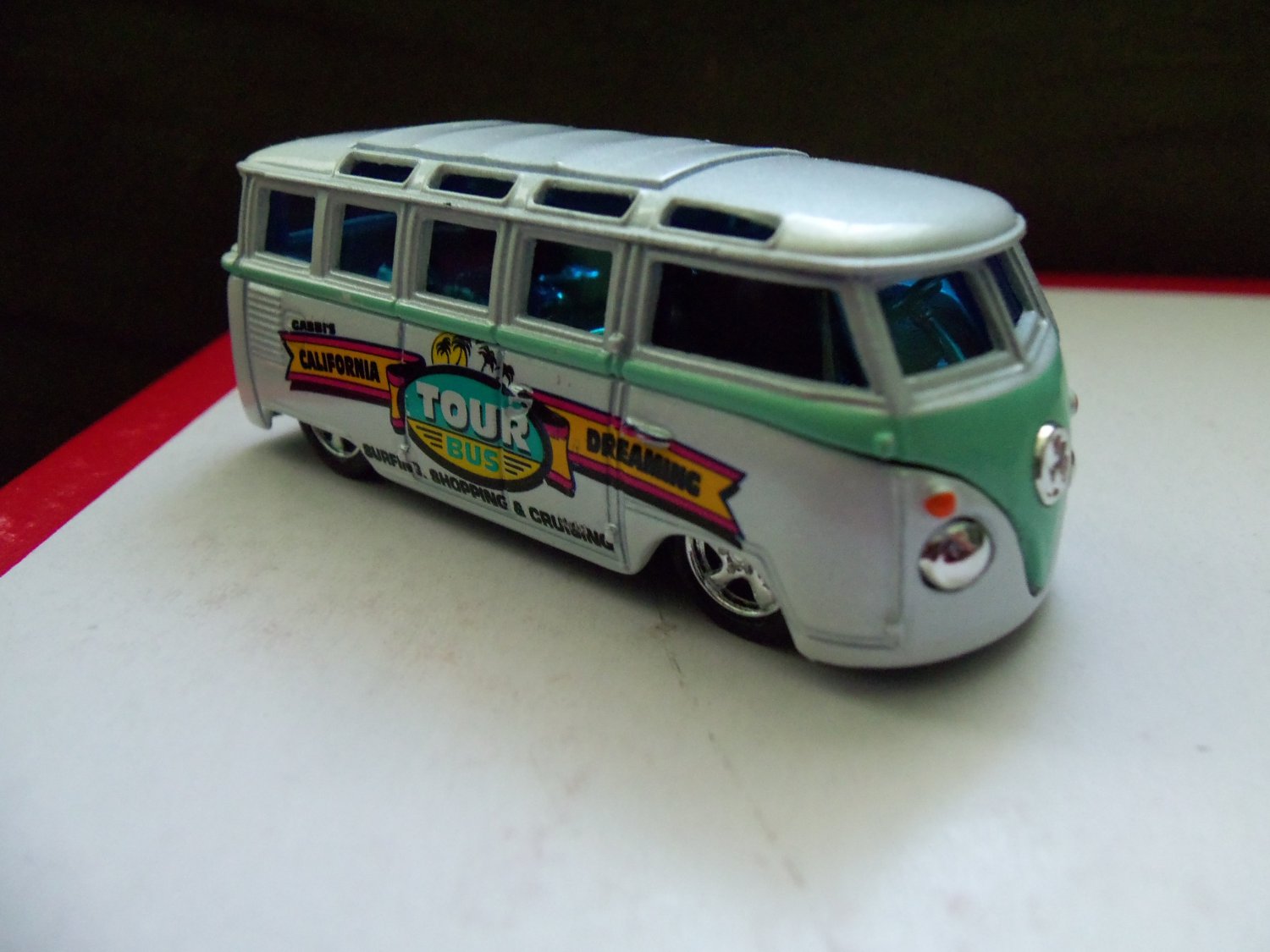 vw bus hotwheel