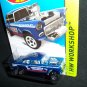 Hot Wheels 2014 1955 Chevy Bel Air Gasser Blue Workshop