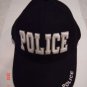 POLICE BLACKDELUXELOWPROFILEADJUSTABLEBASEBALL CAPNEW
