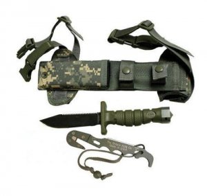 A S E K SURVIVAL KNIFE SYSTEM A C U DIGITAL SHARP NICE