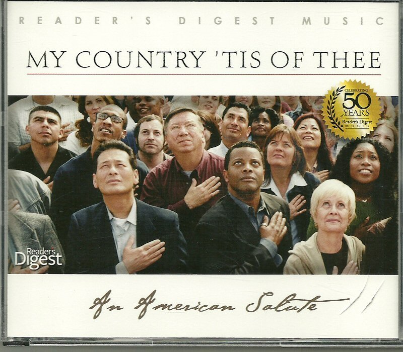 MY COUNTRY TIS OF THEE (4 CD) Reader's Digest Patriotic Music America