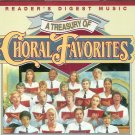 A Treausury of Choral Favorites (4 CD) Reader's Digest Choir Music Group Box Set
