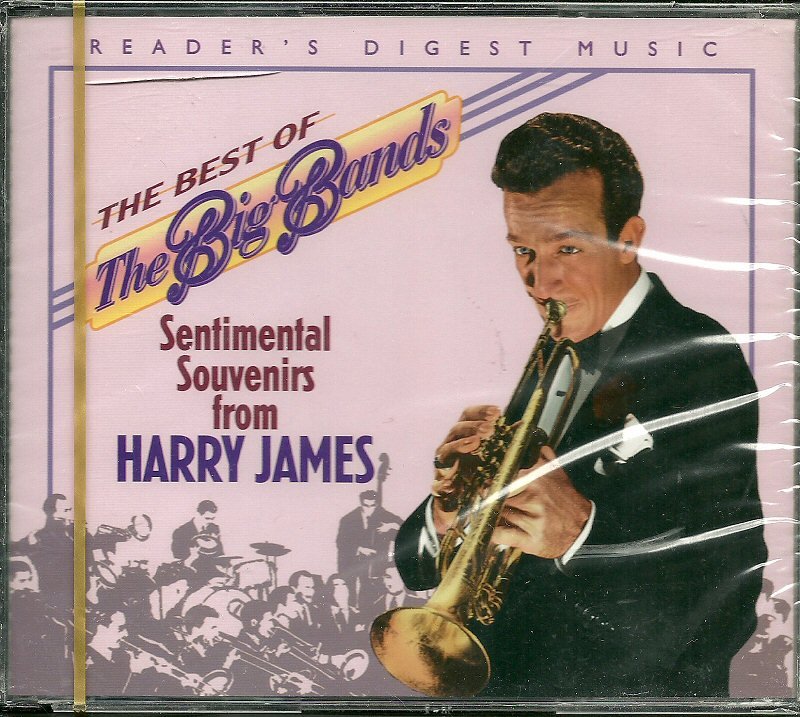 HARRY JAMES (2 CD) SENTIMENTAL SOUVENIRS FROM,  Reader's Digest Best of the Big Band series (MINT)