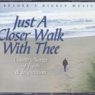 Just A Closer Walk WIth Thee (4 CDs) Country Songs of Faith & Inspiration Reader's Digest Music