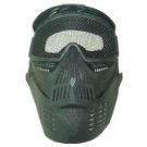2604B AIRSOFT SAFETY MESH MASK, BLACK
