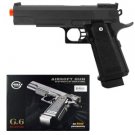 G6 Airsoft Spring Pistol Colt 1911 Metal Gun FPS 340 M9