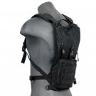 Lancer Tactical 2.5L Hydration Pack Backpack Bladder Storage Pouch Black CA-321B