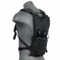 Lancer Tactical 2.5L Hydration Pack Backpack Bladder Storage Pouch Black CA-321B