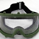 Airsoft Paintball Protective Tactical Safety Goggles Glasses Mask Green 2605M