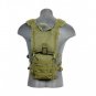 Lancer Tactical 2.5L Hydration Pack Backpack Bladder Storage Pouch Green CA-321G