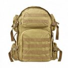 NcSTAR Airsoft Tactical Utility Backpack Desert Tan PALS Webbing CBT2911