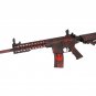 ANM Cerakote Custom Lancer Tactical M4 KeyMod EVO Airsoft Gun AEG Rifle - Rebel