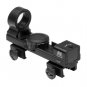 NcStar Red and Green Dot Reflex Sight with Weaver Mount Convertible to 3/8" DAB