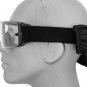 Lancer Tactical Airsoft Safety Goggles Glasses Frameless Clear Lens Blk CA-231B