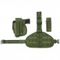NcSTAR Universal Drop Leg MOLLE Panel Holster Mag Pouch OD Green CVDLHOL2956G