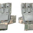 Airsoft Paintball Tactical Armored Half Finger Glove ACU Digital XLarge 225XL