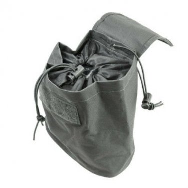 NcSTAR Airsoft Tactical PVC Small Utility Folding Dump Pouch Gray CVFDP2935U