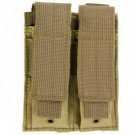 NcSTAR VISM Airsoft Pistol PVC Tactical Double Magazine Pouch Tan CVP2P2931T