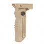 Cyma Airsoft Tactical Folding Vertical ForeGrip Weaver Mount TAN CM-C57T