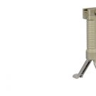 Tan Airsoft Push Button Spring Release BiPod Weaver Mount Rifle Gun AC-190T