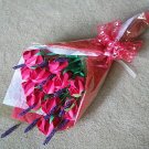 Origami Paper Roses Bouquet  Red Gift Crafts