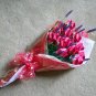 Origami Paper Roses Bouquet Red Gift Crafts