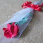 Origami Paper Rose Bud Red Craft Gift