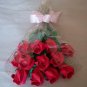 Origami Paper Rose Bud Bouquet Red Gift Crafts