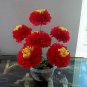 Origami Peony Tissue Paper Folded Flower Craft Handmade Gift
