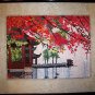 Handmade traditional Fancywork Wall Art Embroidery Needlework Home Decor