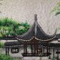 Handmade Embroidery Needlework Traditional Fancywork Wall Art  Home Decor Spring Lake
