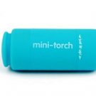 Waterproof Mini Torch LED Flashlight (rechargeable through usb) - Sky Blue