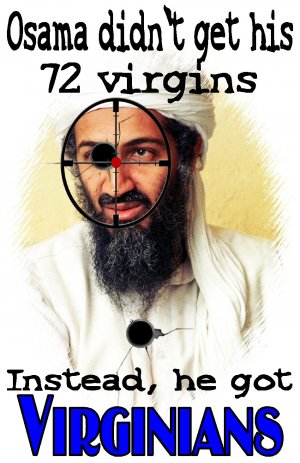 Osama got Virginians Tee Adult XL