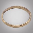 Ancient Viking Womans Wedding Band, Jewelry C.866-1067A.D. Size 4 1/2  (15mm)(Br