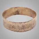 Vintage Antique Ancient Wedding band Viking Ring C.866-1067AD. Size 6 1/2   (16.