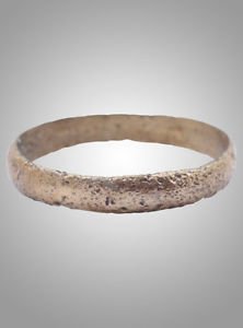 Ancient Viking Wedding Ring C.866-1067A.D. Size 10 1/4  (19.7mm)(Brr775)