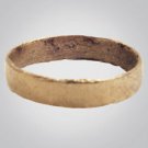 Ancient Viking Wedding Band Jewelry C.866-1067A.D. Size 9 1/2  (18.9mm)(Brr373)