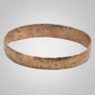 Authentic Ancient Viking Wedding Band Jewelry C.866-1067A.D. Size 9 3/4 (20mm)(B