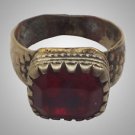Antique Mans Gypsy Romany Ring Size 10  18.8mm(138cg)