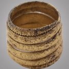 Ancient  Viking Mans Coil  Ring C.866-1067A.D. Size 8  (17.9mm) Antique Vintage